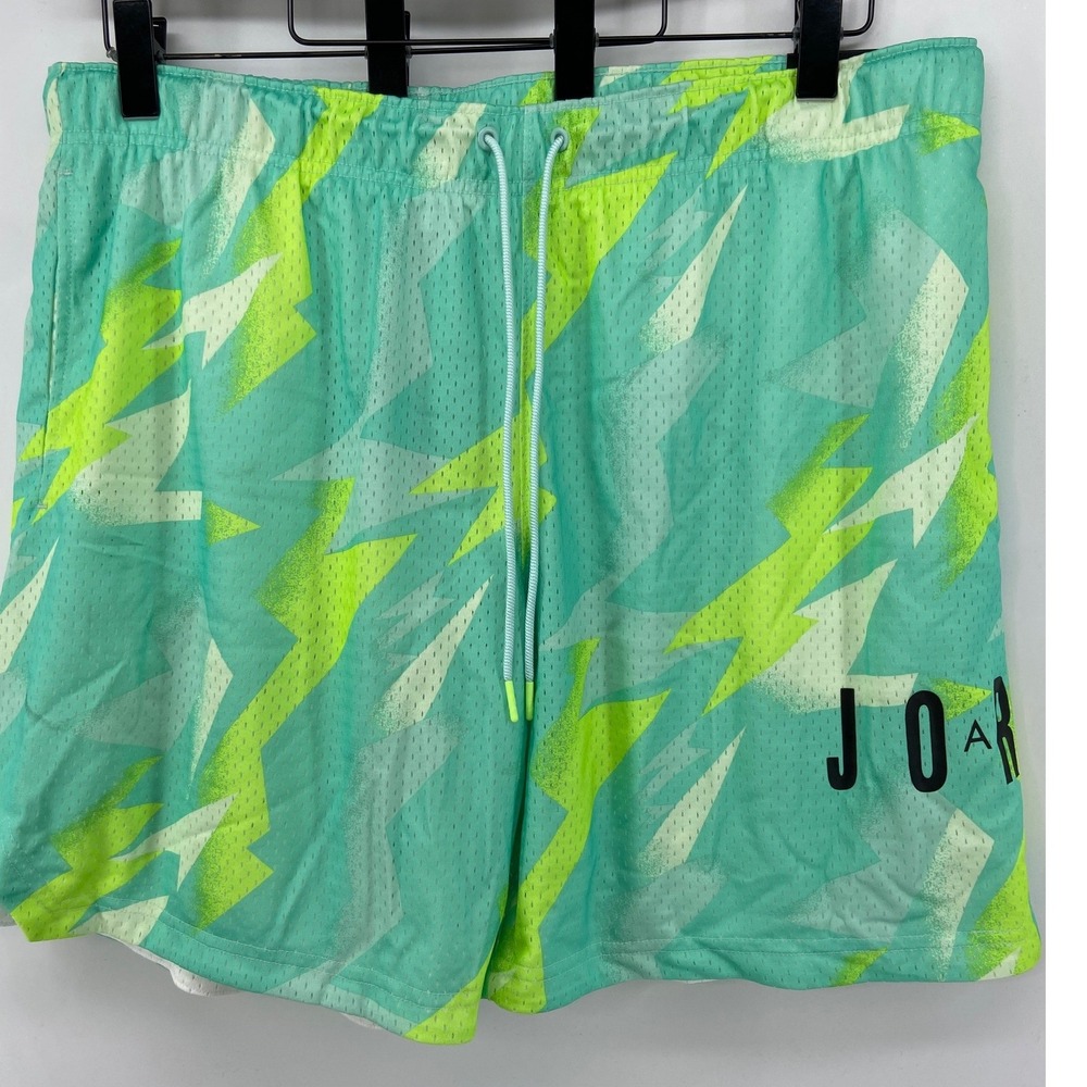 Jordan Shorts Mens 2XL Jumpman Printed Mesh CZ4757-675 Basketball Nike Air Gym